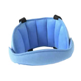 Maxbell Baby Headband Support Adjustable Flexible Baby Head Strap Blue