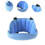 Maxbell Baby Headband Support Adjustable Flexible Baby Head Strap Blue