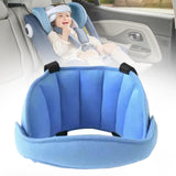 Maxbell Baby Headband Support Adjustable Flexible Baby Head Strap Blue