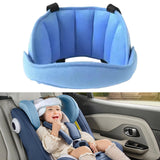 Maxbell Baby Headband Support Adjustable Flexible Baby Head Strap Blue