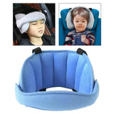 Maxbell Baby Headband Support Adjustable Flexible Baby Head Strap Blue