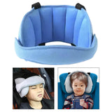 Maxbell Baby Headband Support Adjustable Flexible Baby Head Strap Blue
