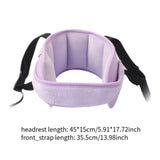 Maxbell Baby Headband Support Adjustable Flexible Baby Head Strap Purple