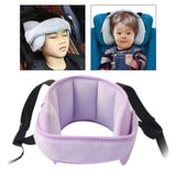 Maxbell Baby Headband Support Adjustable Flexible Baby Head Strap Purple