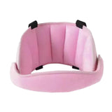 Maxbell Baby Headband Support Adjustable Flexible Baby Head Strap Pink
