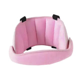 Maxbell Baby Headband Support Adjustable Flexible Baby Head Strap Pink