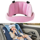 Maxbell Baby Headband Support Adjustable Flexible Baby Head Strap Pink