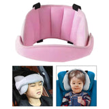 Maxbell Baby Headband Support Adjustable Flexible Baby Head Strap Pink