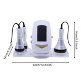 Maxbell Body Facial Beauty Machine 3 in 1 Cavitation Machine for Abdomen Calves Neck