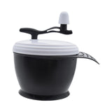 Maxbell Hair Dye Bowl Dying Accessory Easy to Hold Hairdressing Colour Mixing Dyeing
