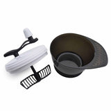 Maxbell Hair Dye Bowl Dying Accessory Easy to Hold Hairdressing Colour Mixing Dyeing