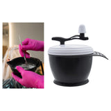 Maxbell Hair Dye Bowl Dying Accessory Easy to Hold Hairdressing Colour Mixing Dyeing