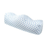 Maxbell recliner Leg Rest Cushion Support W Shape Sturdy Gifts Sofa Footrest Cushion Blue