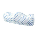 Maxbell recliner Leg Rest Cushion Support W Shape Sturdy Gifts Sofa Footrest Cushion Blue