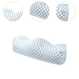 Maxbell recliner Leg Rest Cushion Support W Shape Sturdy Gifts Sofa Footrest Cushion Blue