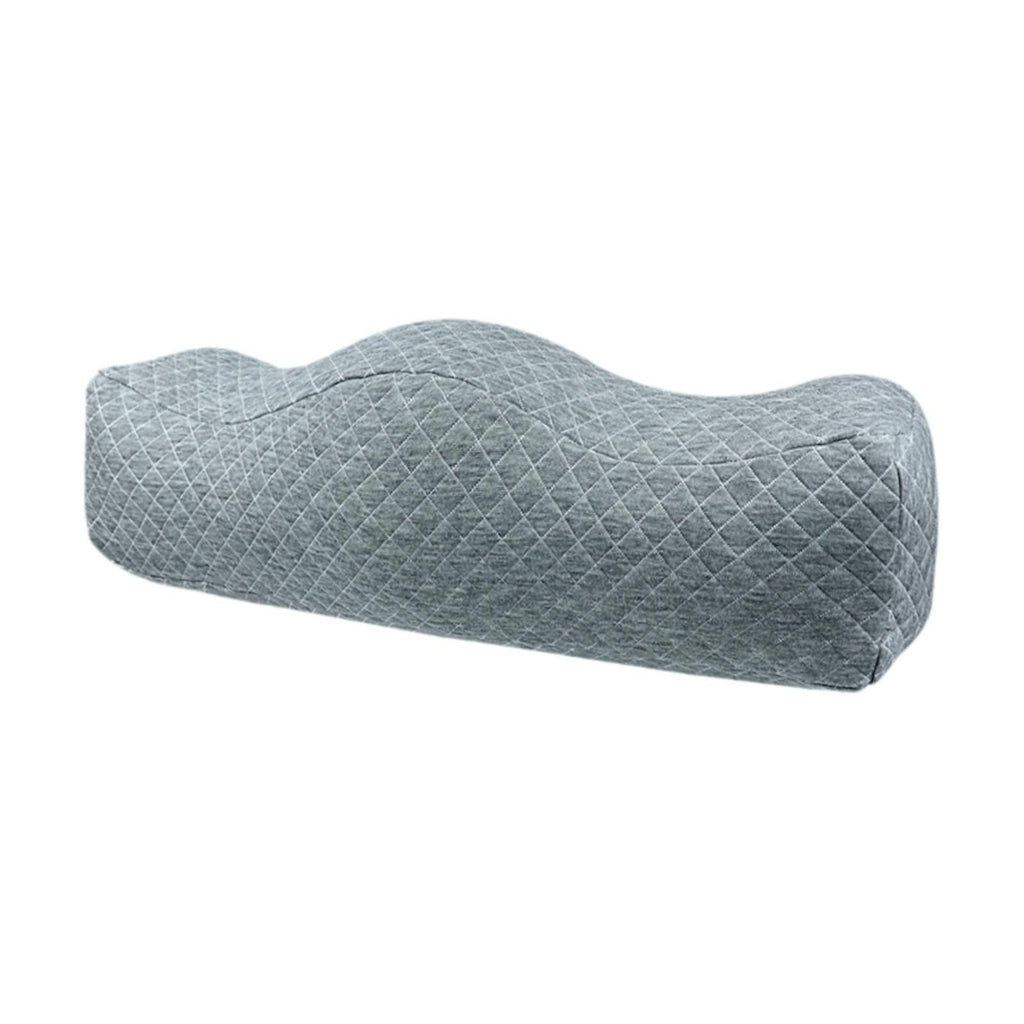 Maxbell recliner Leg Rest Cushion Support W Shape Sturdy Gifts Sofa Footrest Cushion Dark Gray