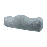 Maxbell recliner Leg Rest Cushion Support W Shape Sturdy Gifts Sofa Footrest Cushion Dark Gray