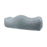 Maxbell recliner Leg Rest Cushion Support W Shape Sturdy Gifts Sofa Footrest Cushion Dark Gray