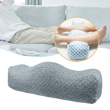 Maxbell recliner Leg Rest Cushion Support W Shape Sturdy Gifts Sofa Footrest Cushion Dark Gray