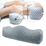 Maxbell recliner Leg Rest Cushion Support W Shape Sturdy Gifts Sofa Footrest Cushion Dark Gray