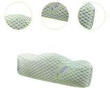 Maxbell recliner Leg Rest Cushion Support W Shape Sturdy Gifts Sofa Footrest Cushion Green