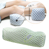 Maxbell recliner Leg Rest Cushion Support W Shape Sturdy Gifts Sofa Footrest Cushion Green