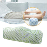 Maxbell recliner Leg Rest Cushion Support W Shape Sturdy Gifts Sofa Footrest Cushion Green