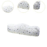 Maxbell recliner Leg Rest Cushion Support W Shape Sturdy Gifts Sofa Footrest Cushion Light Gray