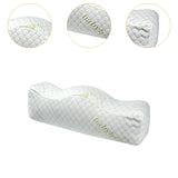 Maxbell recliner Leg Rest Cushion Support W Shape Sturdy Gifts Sofa Footrest Cushion Gold