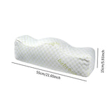 Maxbell recliner Leg Rest Cushion Support W Shape Sturdy Gifts Sofa Footrest Cushion Gold