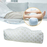 Maxbell recliner Leg Rest Cushion Support W Shape Sturdy Gifts Sofa Footrest Cushion White