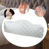 Maxbell recliner Leg Rest Cushion Support W Shape Sturdy Gifts Sofa Footrest Cushion White