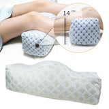 Maxbell recliner Leg Rest Cushion Support W Shape Sturdy Gifts Sofa Footrest Cushion White