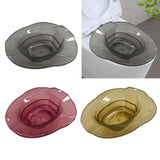 Maxbell Sitz Bath Anti Slip Wide Seating Area Sturdy Wash Basin for Women Men Adults Gray