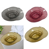 Maxbell Sitz Bath Anti Slip Wide Seating Area Sturdy Wash Basin for Women Men Adults Gray