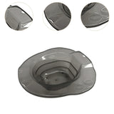 Maxbell Sitz Bath Anti Slip Wide Seating Area Sturdy Wash Basin for Women Men Adults Gray