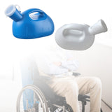 Maxbell Male Urinal Bottle Mobile Incontinence Pee Bottle for Night Use Home Outdoor Blue