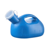 Maxbell Male Urinal Bottle Mobile Incontinence Pee Bottle for Night Use Home Outdoor Blue