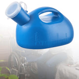 Maxbell Male Urinal Bottle Mobile Incontinence Pee Bottle for Night Use Home Outdoor Blue