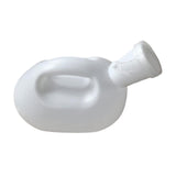 Maxbell Male Urinal Bottle Mobile Incontinence Pee Bottle for Night Use Home Outdoor White