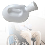 Maxbell Male Urinal Bottle Mobile Incontinence Pee Bottle for Night Use Home Outdoor White