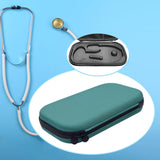 Maxbell Portable Hard Stethoscope Case Multipurpose for Nurse Accessories Shockproof Cyan