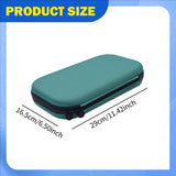 Maxbell Portable Hard Stethoscope Case Multipurpose for Nurse Accessories Shockproof Cyan