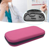 Maxbell Portable Hard Stethoscope Case Multipurpose for Nurse Accessories Shockproof Pink