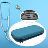 Maxbell Portable Hard Stethoscope Case Multipurpose for Nurse Accessories Shockproof Blue