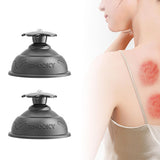 Maxbell 2x Massage Cupping Cups Vacuum Suction Easy to Carry Bodyworker Cupping Set