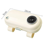 Maxbell Car Sun Visor Sunglasses Holder Storage Pouch Ticket Card Clip Auto Interior white
