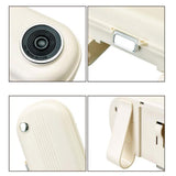 Maxbell Car Sun Visor Sunglasses Holder Storage Pouch Ticket Card Clip Auto Interior white