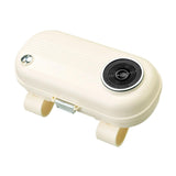 Maxbell Car Sun Visor Sunglasses Holder Storage Pouch Ticket Card Clip Auto Interior white