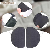 Maxbell 10Pcs Anti Slip Shoe Pads Wear Resistant for High Heels and Flats Shoe Grips Semicircle